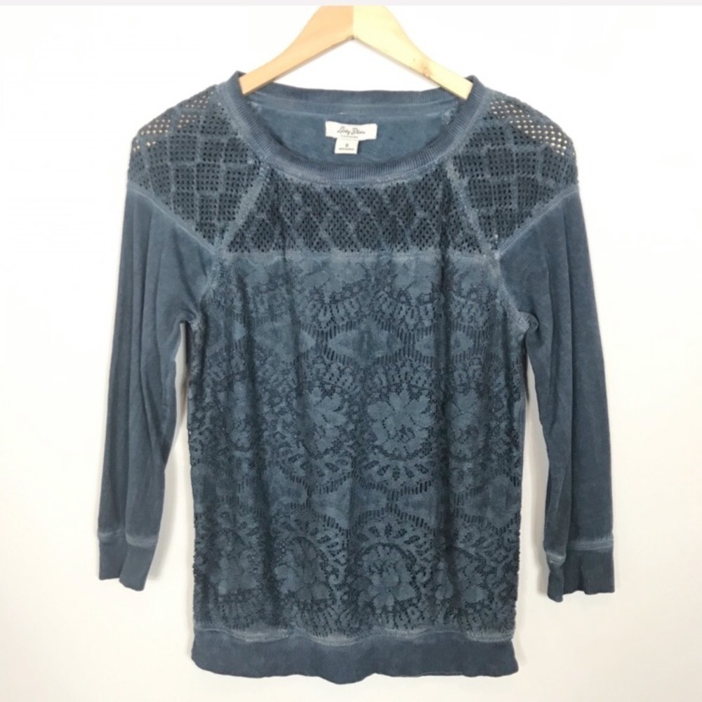 LUCKY BLISS Knit Sweatshirt